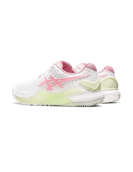 Asics Gel-Resolution 9 Blanco Mujer 1042a245-100 | Ofertas de pádel